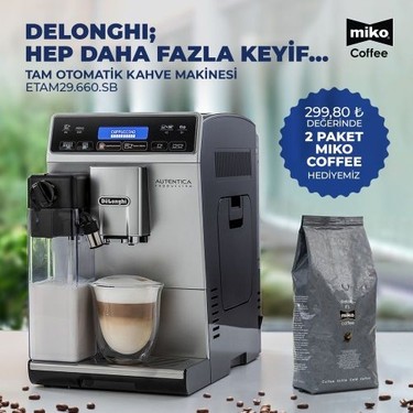 DeLonghi Etam29.660.SB Autentica Tam Oto Kahve Makinesi + Fiyatı