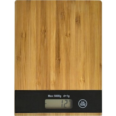 xolo bambu desenli dijital mutfak terazisi 5 kg hassas fiyati