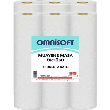 Omnisoft Extra Muayene Masa Örtüsü 50 cm x 210 mt - 6