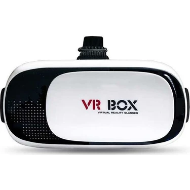 VRBox Kumandalı Sanal Gerçeklik Gözlüğü Beyaz Renk Universal Uyumlu Konforlu