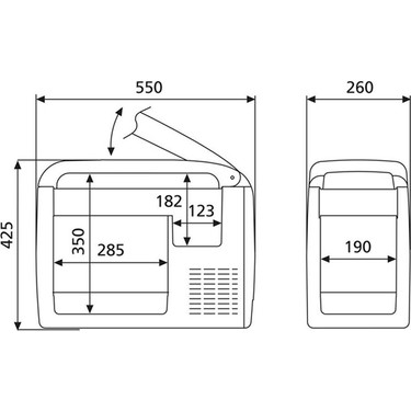 Dometic Cdf 26 Kompresorlu Portatif Oto Buzdolabi 12 24 V Fiyati