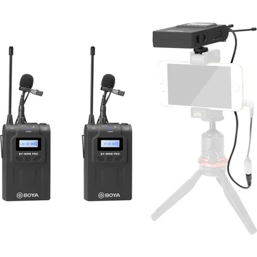 Boya By-Wm8 Pro Kit-2 Pro. Ikili Kablosuz Mikrofon Fiyatı