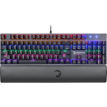 GamePower Ogre Rainbow Blue Switch Türkçe Q USB Mekanik Gaming