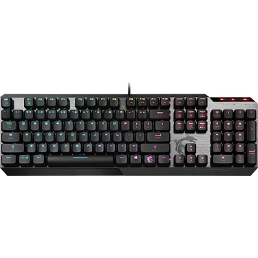 MSI Vigor GK50 TR RGB Low Profile Mekanik Oyuncu