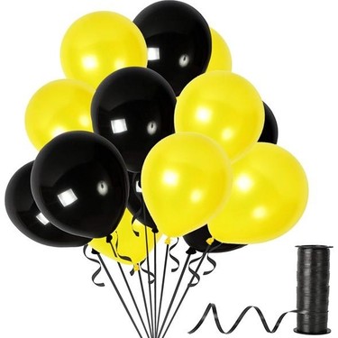 sarı siyah balon