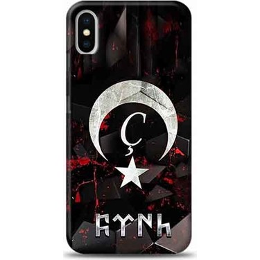 Kilif Madeni Apple Iphone Xs Bayrakli C Harfi Telefon Kilifi Fiyati