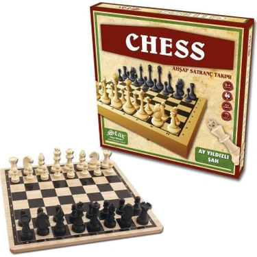 Star Oyun Chess Ahşap Satranç