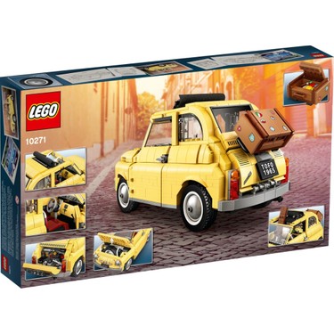 yellow fiat lego