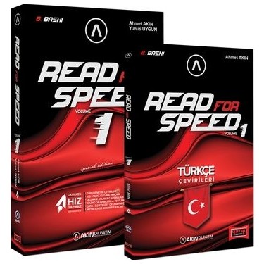 Akin Dil Yargi Yayinlari Read For Speed Kitabi Ve Fiyati