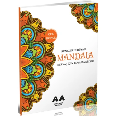 Mandala Renklerin Rüyası Her Yaş Için Boyama