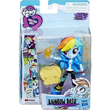 My little pony equestria shop girls minis rainbow dash