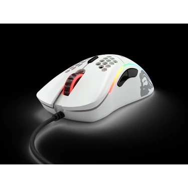 Glorious Model D Kablolu Mat Beyaz RGB Oyuncu Mouse