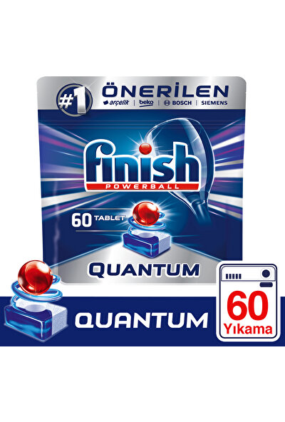 Finish Quantum 60 Tablet Bulaşık Makinesi Deterjanı