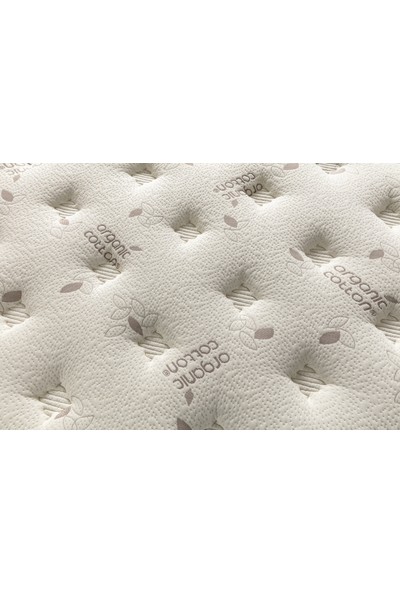Heyner Biobed Yaylı Yatak Lüx Organıc Cotton Yumuşak Tuşeli Yaylı Yatak 90 x 180 cm