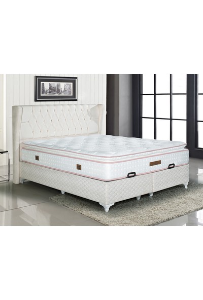 Royal Bedding Natural Full Yaylı Yatak Tavşan Tüyü Kumaş 160 x 200 cm