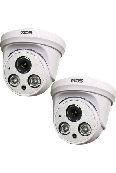 Ids - 3mp Lensli 1080P 2 Atom LED Ahd Gece Görüşlü Fullhd Güvenlik Kamerası