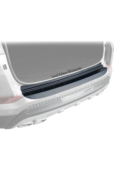 AccessoryPart Ford Tourneo Courier Arka Tampon Eşiği Plastik 2014 Model ve Sonrası