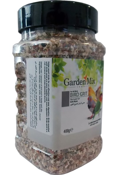 Gardenmix Platin Grit Kuş Kumu 400G