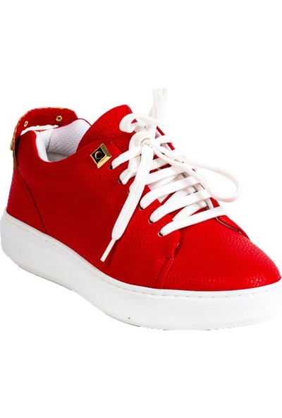 Baggy Walk Cardin Kırmızı Kadın Sneaker