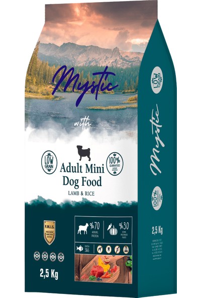 Mystic Kuzulu Mini Irk Yetişkin Köpek Maması 2,5 kg