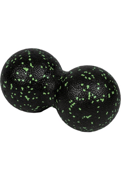Actifoam Peanut Lacrosse Massage Ball Fıstık Masaj Topu Siyah + Yeşil Orta Sert