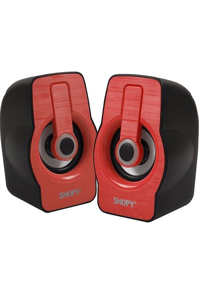 Snopy SN-X23 RGB USB Speaker Kırmızı