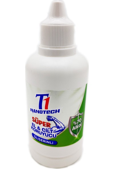Nanotech Gliserinli El ve Cilt Koruyucu %70 Alkol 100 ml
