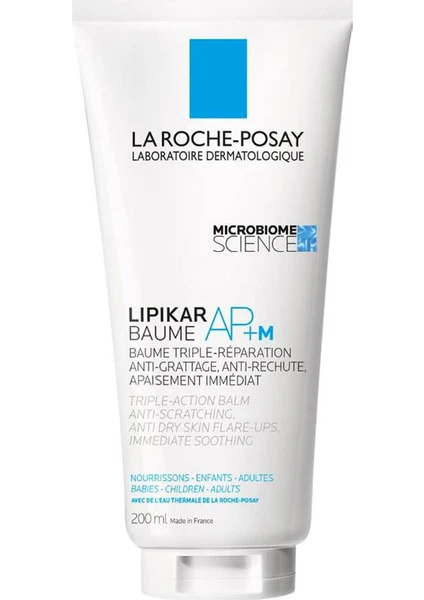 La Roche-Posay Lipikar Baume Ap 200 Ml- Bebek,Çocuk Ve Yetişkinlerde Çok Kuru Ve Atopiye Eğilimli Ciltler İçin Vücut Balsamı