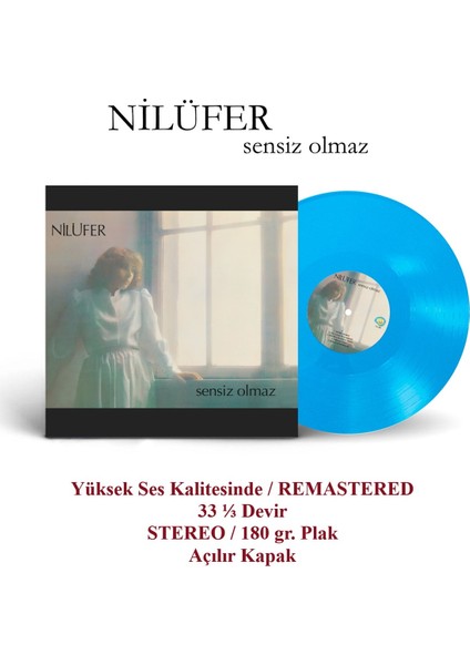 Nilüfer - Sensiz Olmaz (Mavi Renkli) Plak