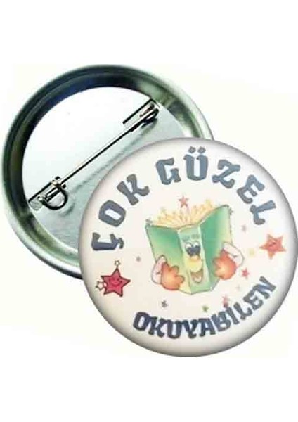 Çok Güzel Okuyabilen Rozeti 20'li