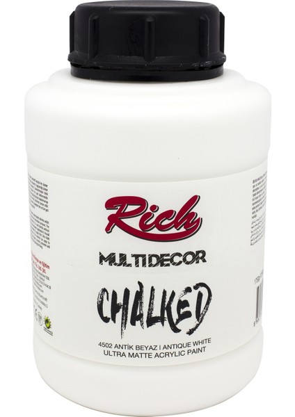 Multi Decor Chalked Akrilik Boya 1250 Cc.antik Beyaz