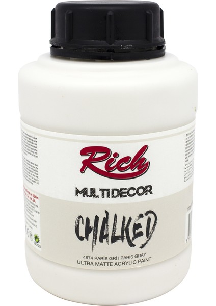 Multi Decor Chalked Akrilik Boya 1250 Cc. Paris Gri