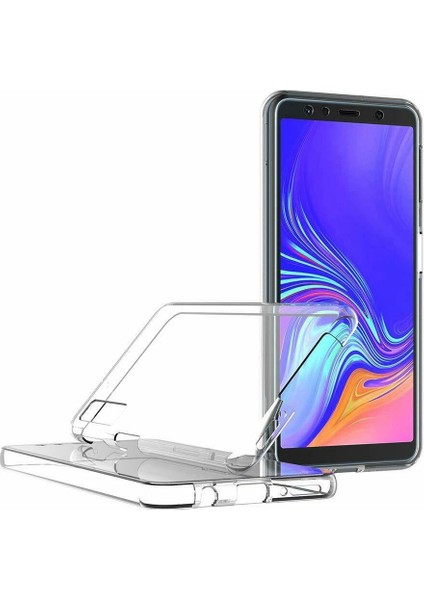 Samsung Galaxy A7 2018 A750 Kılıf Ön Arka Komple Koruma Fullbody