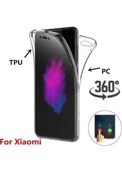 Xiaomi Mi 8 Kılıf Ön Arka Komple Silikon Fullbody Şeffaf 360 Tpu fiyatları