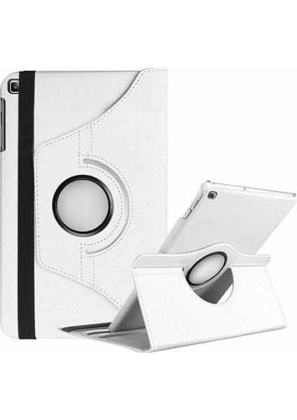 Samsung Tab4 T230 T232 T235 Kılıf Uyku Modlu 360° Dönerli Standlı 7" Mavi