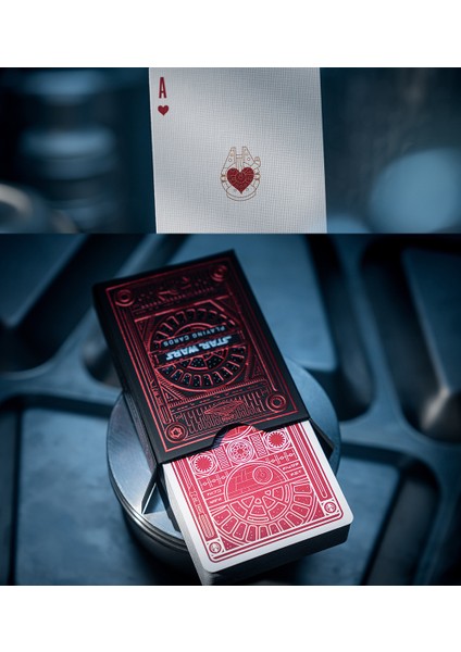 Star Wars Dark Side Kırmızı Oyun Kağıdı İskambil Destesi fırsatları