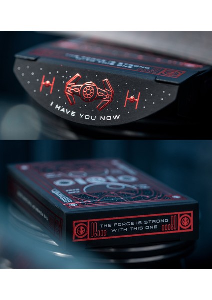 Star Wars Dark Side Kırmızı Oyun Kağıdı İskambil Destesi indirimleri