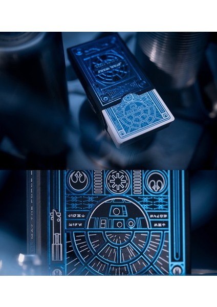 Star Wars Light Side Mavi Oyun Kağıdı İskambil Destesi modelleri