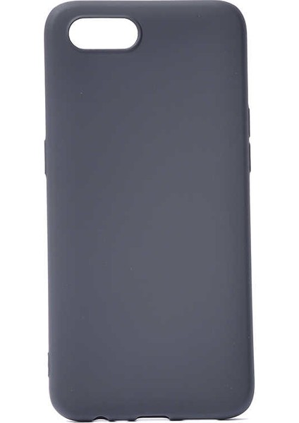 Realme C2 Kılıf Zore Premier Mat Silikon Kapak - Siyah