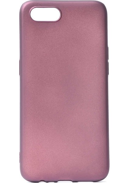 Realme C2 Kılıf Zore Premier Mat Silikon Kapak - Mürdüm