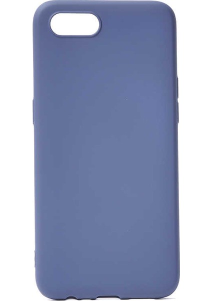 Realme C2 Kılıf Zore Premier Mat Silikon Kapak - Lacivert