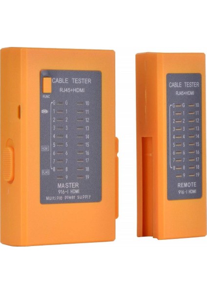 Hdmı + RJ45 Test Aleti