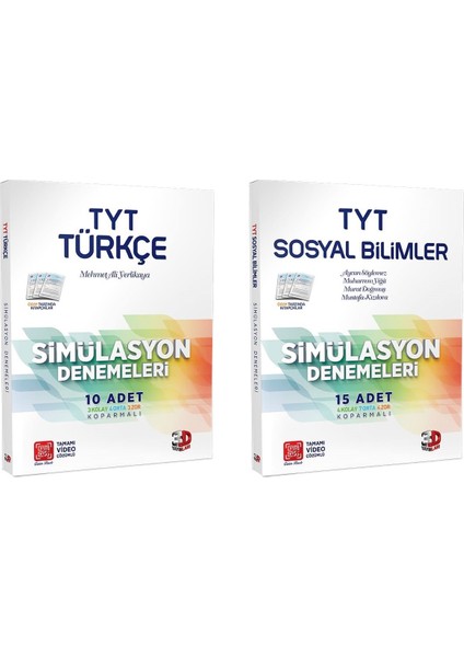 TYT Türkçe Sosyal Bilimler Simülasyon Deneme Seti 2 Kitap