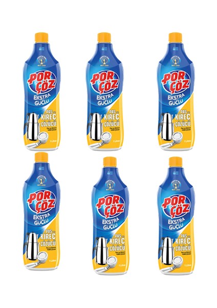 Pas Ve Kireç Sökücü 1000 ml 6'lı