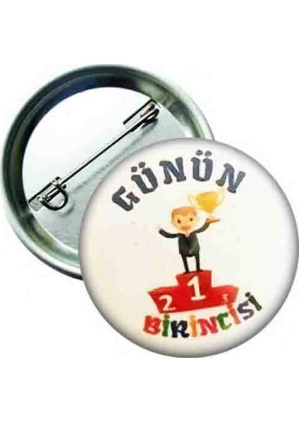 Günün Birincisi Öğrenci Rozeti 20'li
