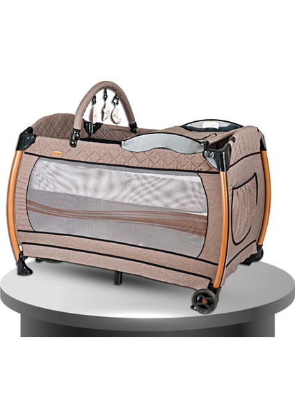 600 Nanny 70x110 Bebek Oyun Parkı Park Yatak Beşik