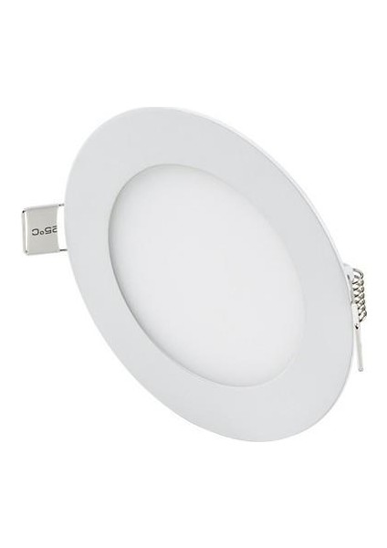 LED Panel Armatür Yuvarlak 6400 K 12 W