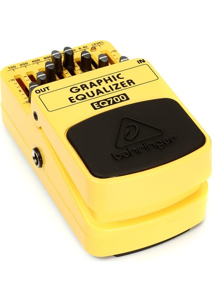 EQ700 Gitar ve Klavye için Grafik Equalizer Pedal -  Sarı