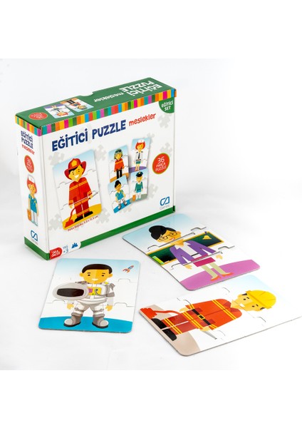 Ca Games 2'li Eğitici Puzzle SetI(5028-5030)