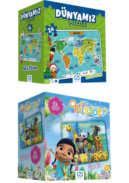 2'li Yer Puzzle Seti (5025-5066)